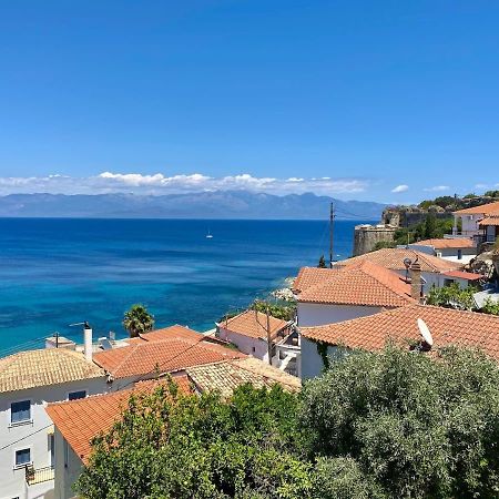 Blu Blu Apartment With Castle View Koroni  Exterior foto